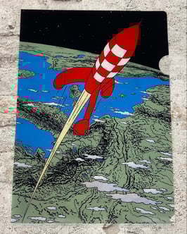 Tim & Struppi 15181 "Rakete über Erde"