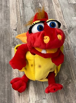 Living Puppets Handpuppe W611 Klein Ottilie im Ei