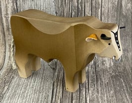 Trauffer 1052 Stier gross Braunvieh