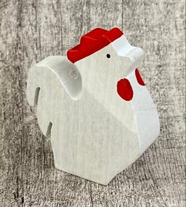 Trauffer 1317 Hahn weiss