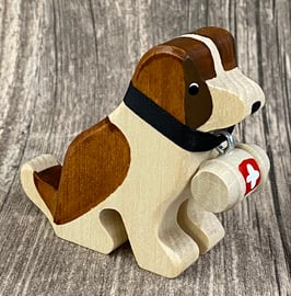 Trauffer 1245 Barry sitzend mit Fässchen