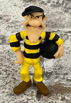 Plastoy 63114 Lucky Luke "Jack Dalton mit Kugel im Arm"