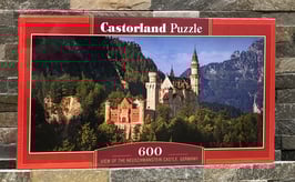 View of the Neuschwanstein Castle Germany