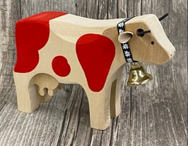 Trauffer 1014 Kuh 2 stehend rot