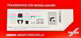 Herpa Teileservice 084666 Fahrerhaus Scania CR HD ohne Windleitbleche und Chassisverkleidung