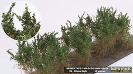 WB-SCDG dark Green je 10 Stck. 30-50mm Hoch