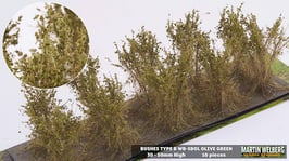 WB-SBOL olive Green je 10 Stck. 30-50mm Hoch