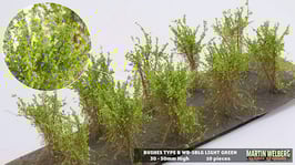 WB-SBLG light Green je 10 Stck. 30-50mm Hoch