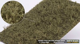 WB-SFBG burned Green Stck. 15x21cm 2-22mm Hoch