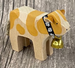 Trauffer 1047 Kalb mit Glocke Simmentaler