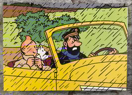 Tim & Struppi 51015 "sieben Kristallkugeln"