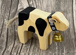 Trauffer 1046 Kalb mit Glocke schwarz