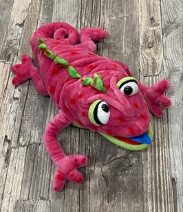 Living Puppets Handpuppen W877 Wilhelminchen Chamäleon