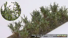 WB-SCL lavender Flowers je 10 Stck. 30-50mm Hoch