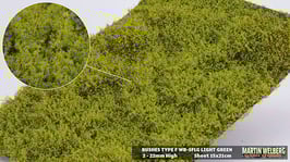 WB-SFLG light Green Stck. 15x21cm jeweils 2-22mm Hoch