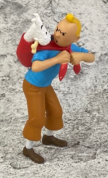 Tim & Struppi im Tragtuch