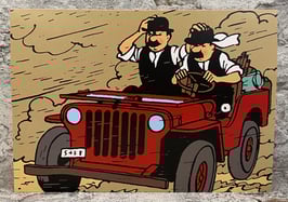 Tim & Struppi 51012 "schwarzes Gold"