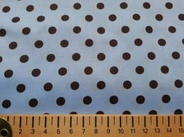 hellblau dunkle Tupfen