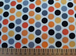 Dots gelb-blau-orange