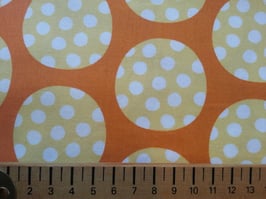 Riesendot orange-gelb