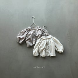 丸襟バルーン袖スモック