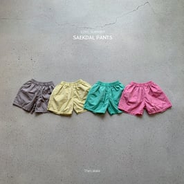 カラーショートパンツ