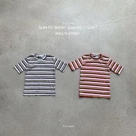 ボーダーサーマルTシャツ