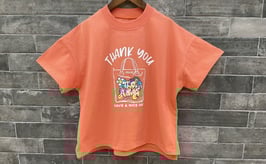 スケルトンバックTシャツ