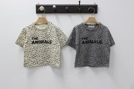 レオパードTシャツ