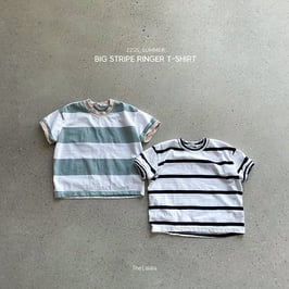 変則ボーダーTシャツ