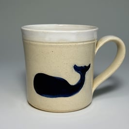 Matt Burton Pottery, Cute Whale Mug