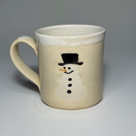 Matt Burton Pottery, Snowman Mug