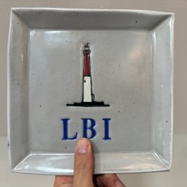 LBI Lighthouse square dish