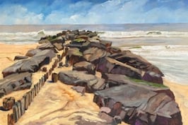 "Long Beach Island Jetty"
