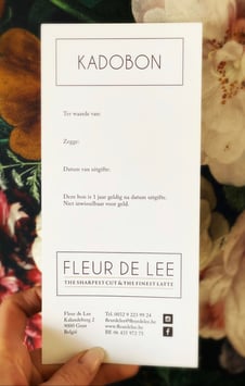 Cadeaubon Fleur de Lee
