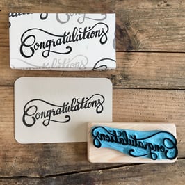 Tampon "Congratulations"