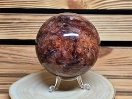 Feuerquarz Kugel 850g #955