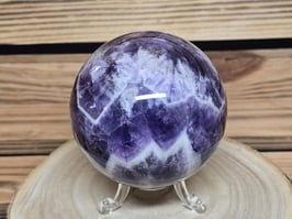 Chevron Amethyst Kugel 610g #890