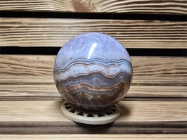 Mexikanische Achat-Amethyst Kugel 343 g #961