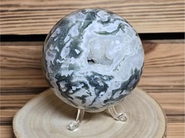 Moosachat Kugel 570g #368