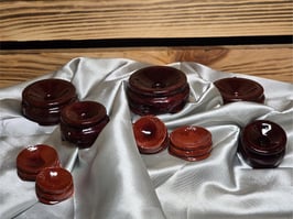 Kugelhalter aus Holz - Gedrechselt #0278