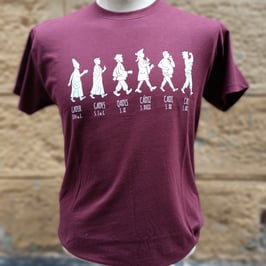 Camiseta "Caivolución" H-granate