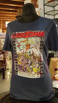 Camiseta "CadiZombi"  SKaYLINE Mujer color DENIM