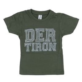 Camiseta "Der tirón"  Niño color army