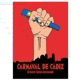 Póster "CARNAVAL DE CÁDIZ"