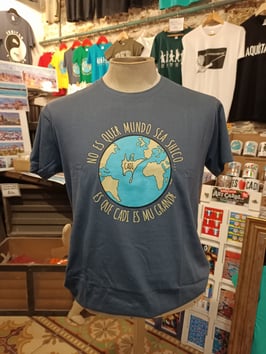 Camiseta "No es quer mundo sea shico, es que Cadi es mu grande" Hdenim