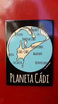 Imán "Planeta Cadi" de SKaYLINE