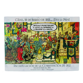 Imán "¡Viva la Pepa" de SKaYLINE