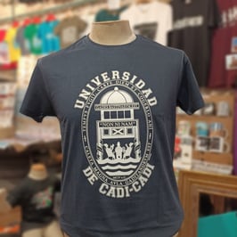 Camiseta "Universidad de Cadi-Cadi" H-azul