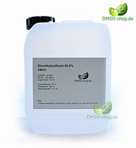 5 Liter DMSO 99,9% - Dimethylsulfoxid